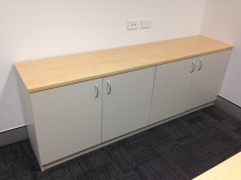 Special Credenza With 4 Hinged Doors 2000 L X 450 W X 900 H